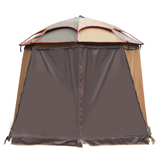 Parasol movable tent